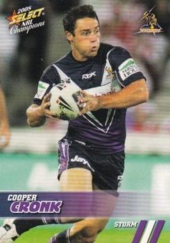 2008 Select NRL Champions #78 Cooper Cronk Front